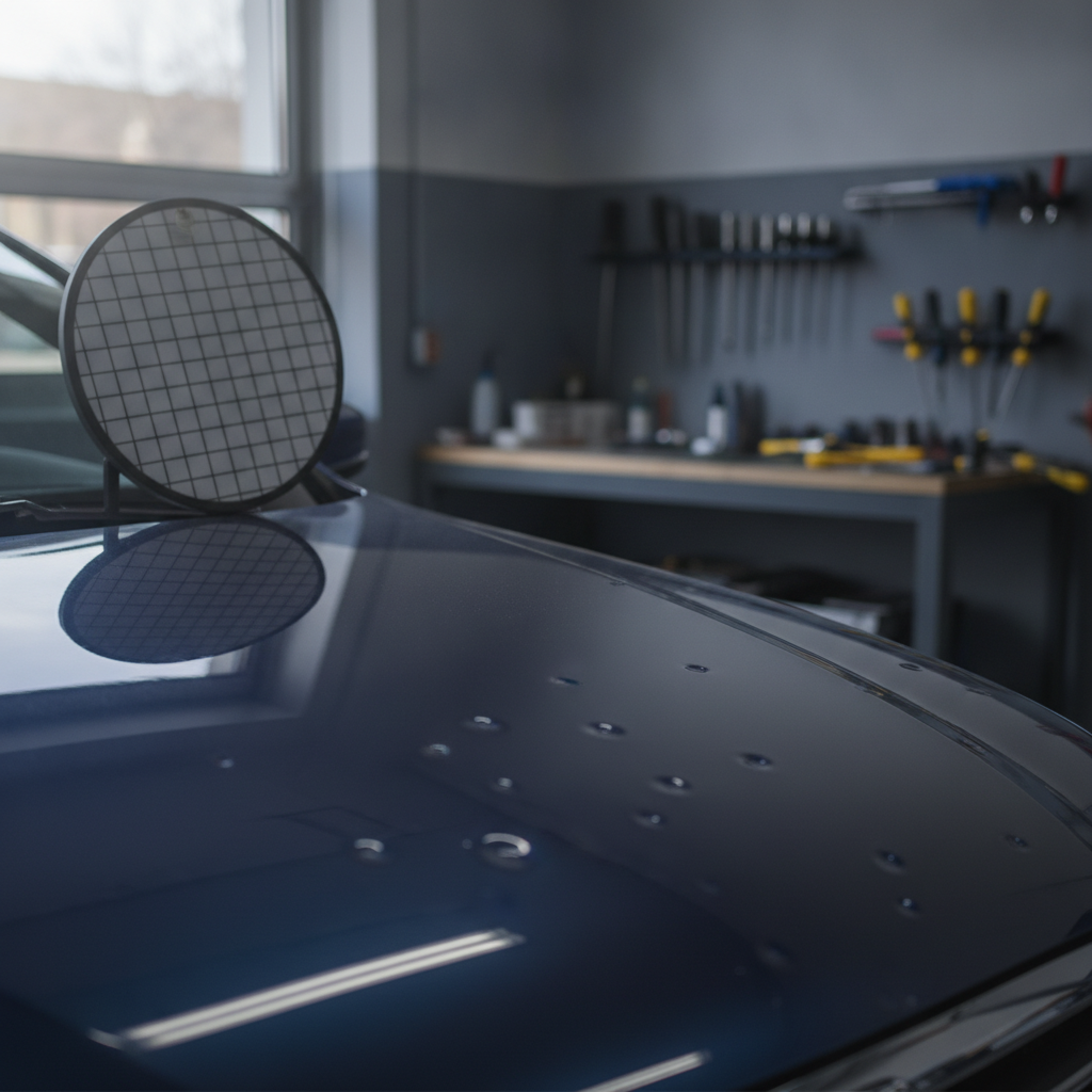 Hail Damage Repair for car - no faces, no text